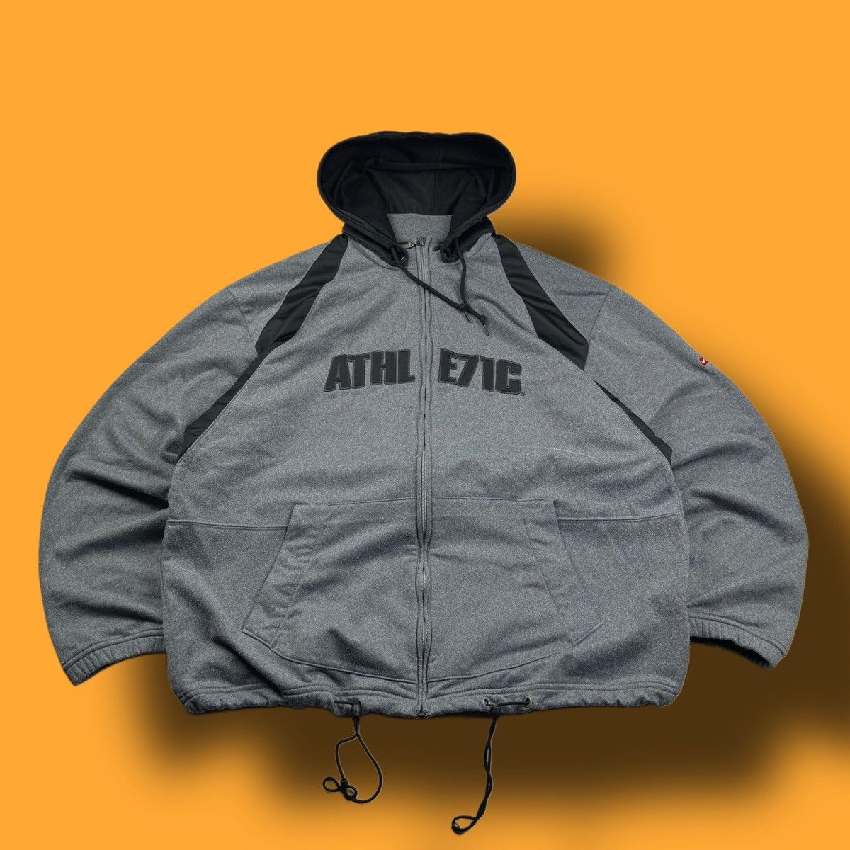 Nike × Vintage NIKE VINTAGE CENTER LOGO OVERSIZE BOXY HOODIE Size US XL / EU 56 / 4 - 1 Thumbnail