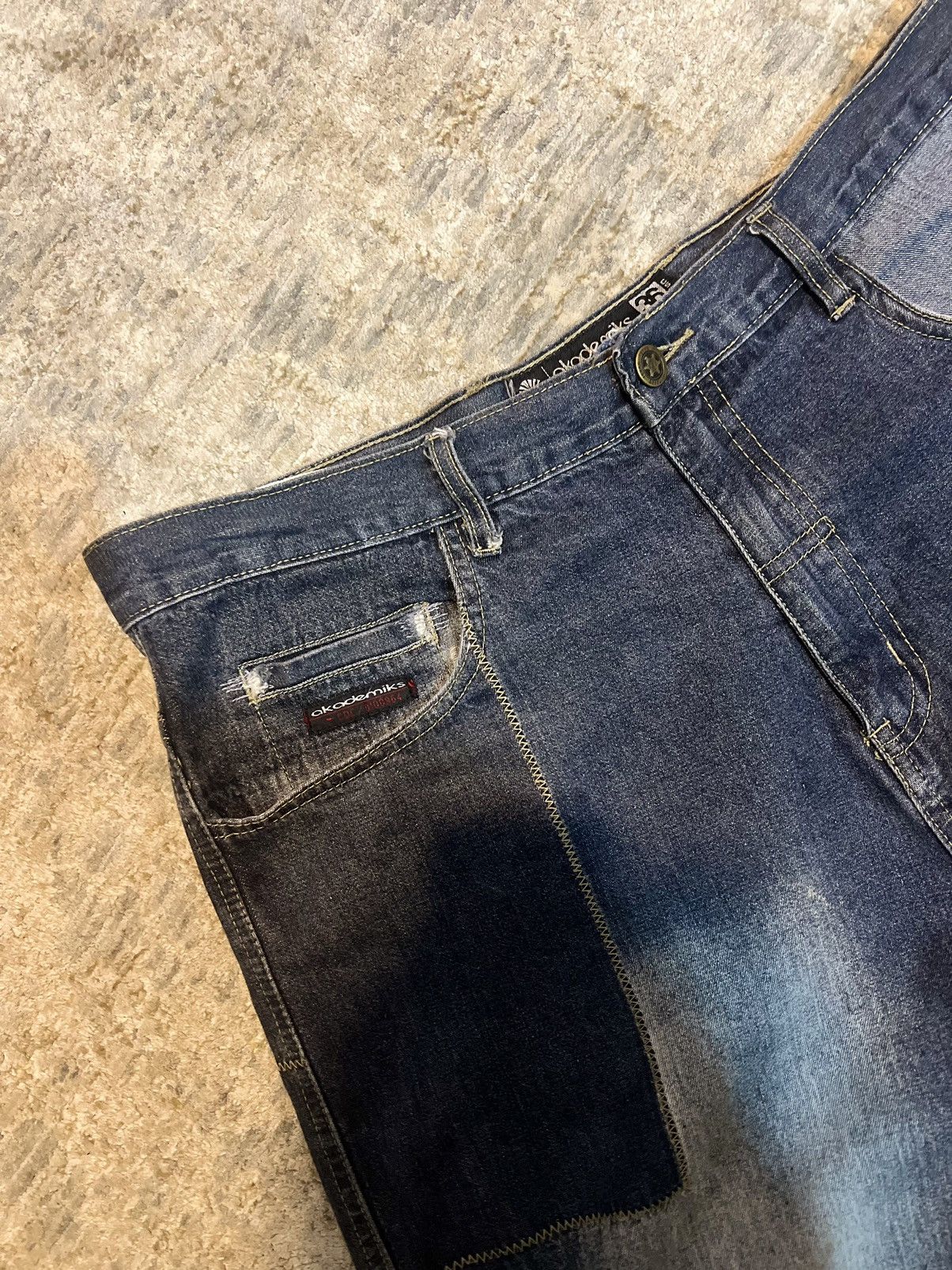 Akademiks Akademiks jeans PATCH WORK Denim Pants Size US 36 / EU 52 - 8 Thumbnail