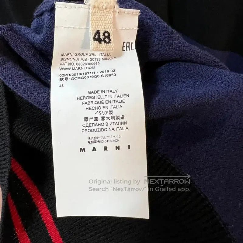 Marni Marni Multi-Color Wool Long Sleeve Sweater . Size US M / EU 48-50 / 2 - 5 Thumbnail