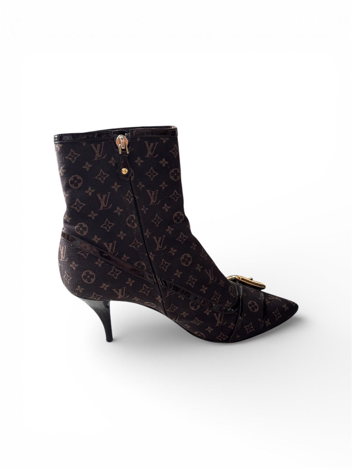 Louis Vuitton Louis Vuitton Monogram Heels Boots Size US 7 / IT 37 - 4 Thumbnail