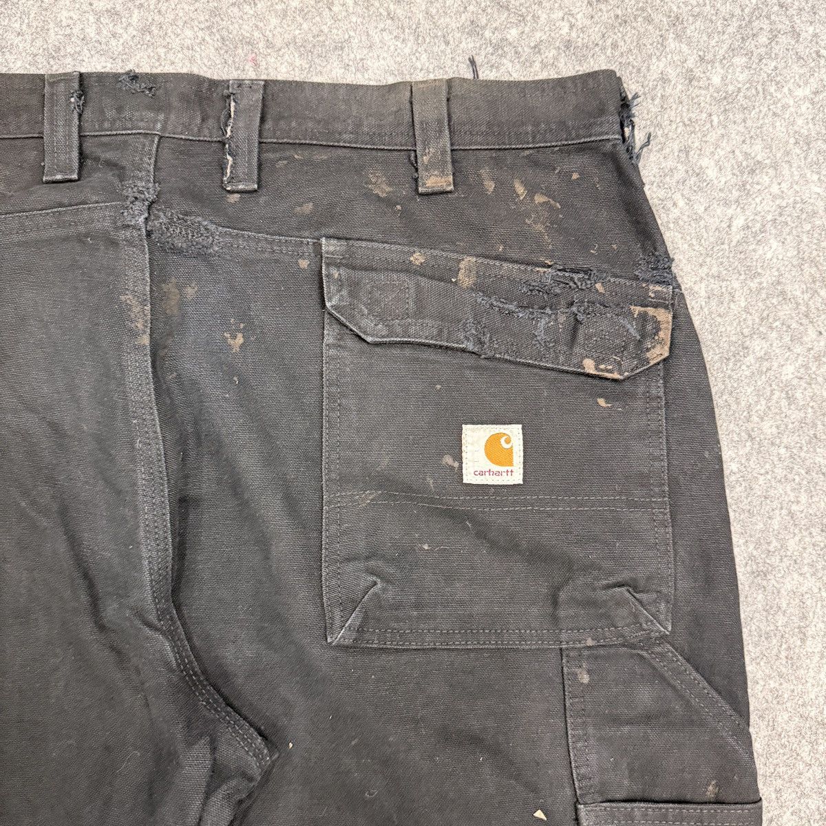Carhartt Rare 🔥Vintage Carhartt B264 BLK Double Knee Denim Size US 40 / EU 56 - 10 Thumbnail