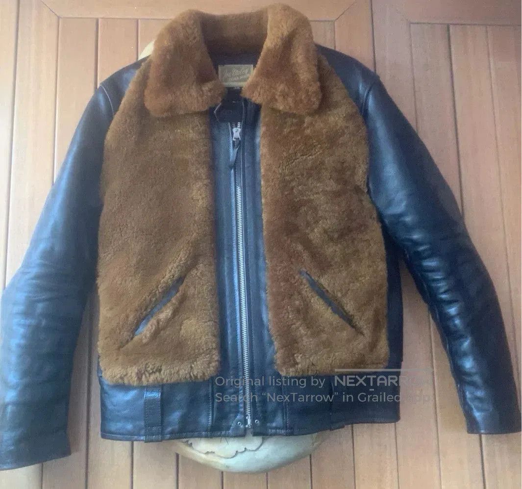 The Real McCoy's JoeMcCoy30's Horsehide Bear Jacket. Size US M / EU 48-50 / 2 - 1 Thumbnail