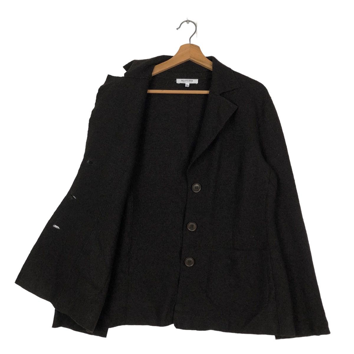 Designer 🔥Vintage Wool Jacket Adpina Italy Inspire Issey Miyake Size US M / EU 48-50 / 2 - 11 Thumbnail