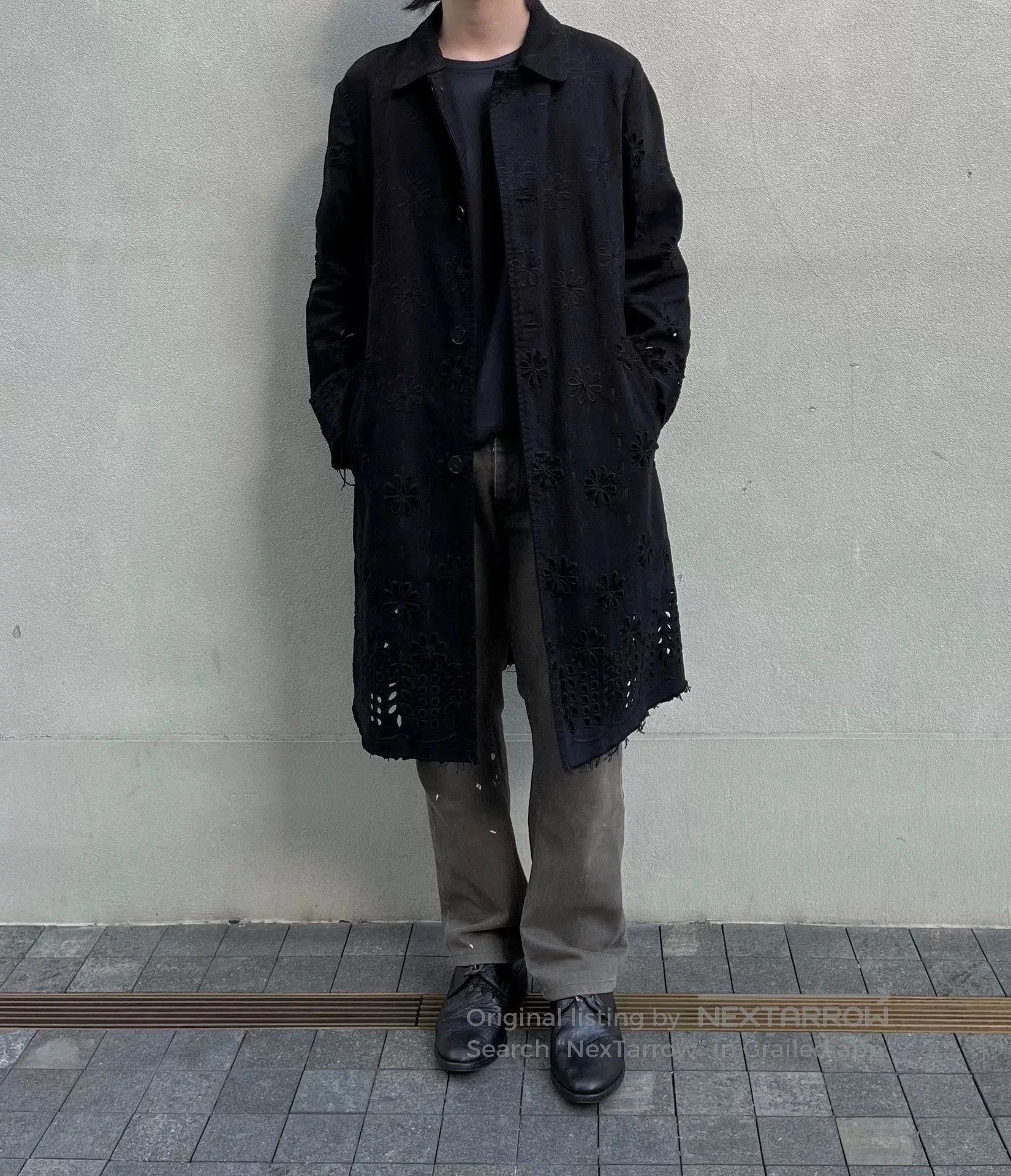 Dries Van Noten Dries Van Noten 18AW Floral Cutout Coat. Size US M / EU 48-50 / 2 - 6 Thumbnail