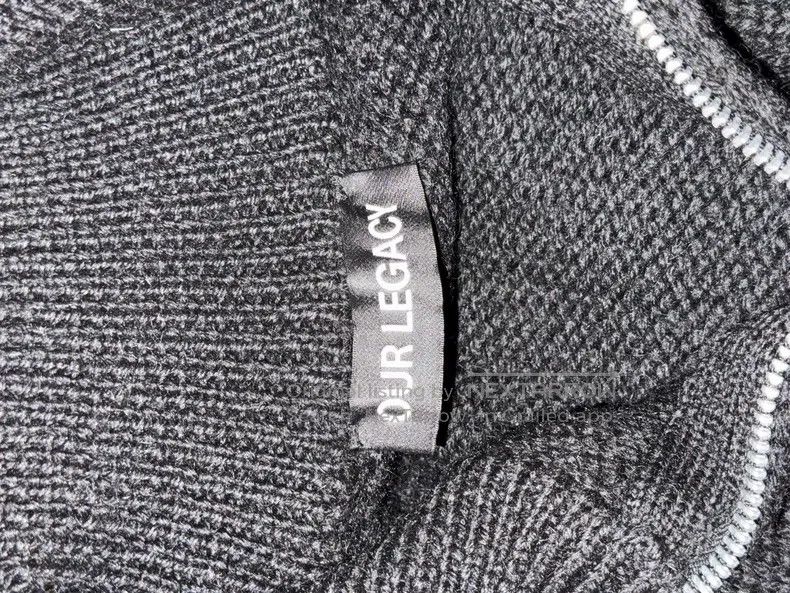 Our Legacy Our Legacy Black Two-Way Zip Knit Sweater Size US M / EU 48-50 / 2 - 4 Thumbnail