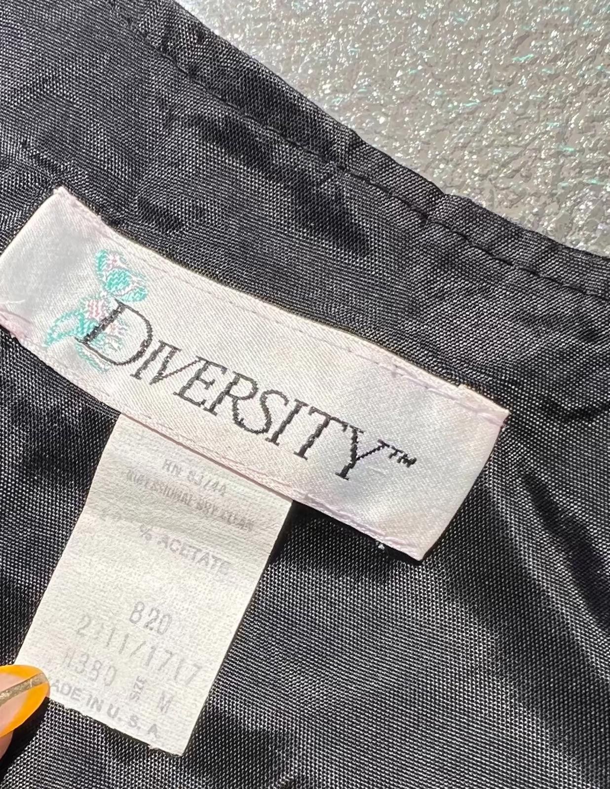 Other Diversity Satin Brocade New Wave Vest 1980s Size ONE SIZE - 5 Thumbnail