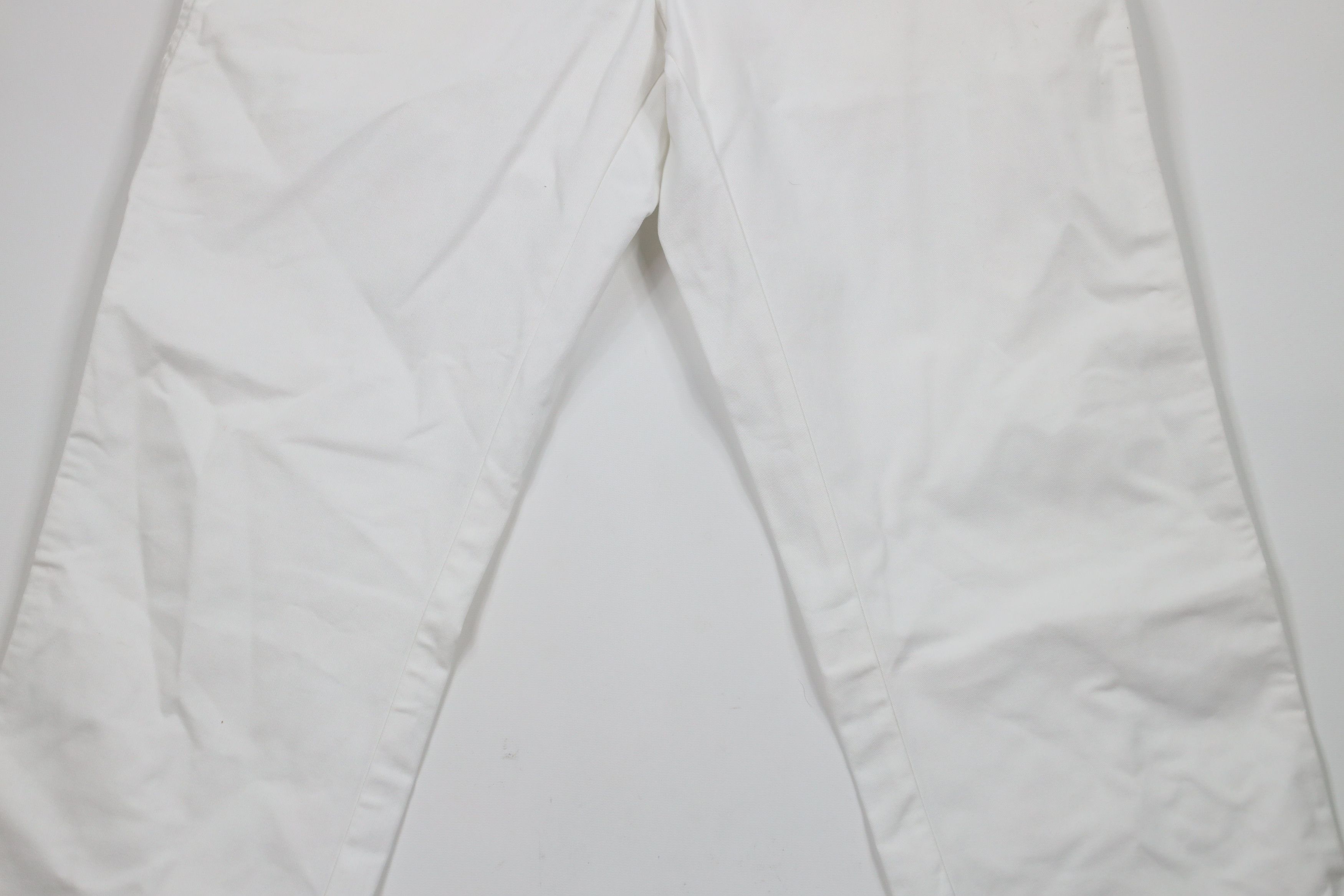 Dickies × Vintage Vintage Dickies Wide Leg Dungaree Painter Pants White Size US 34 / EU 50 - 3 Thumbnail