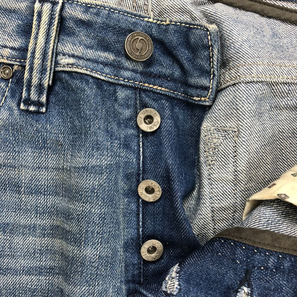 Diesel 2000s Diesel Industry Trouleg Faded Jeans Size US 32 / EU 48 - 7 Thumbnail