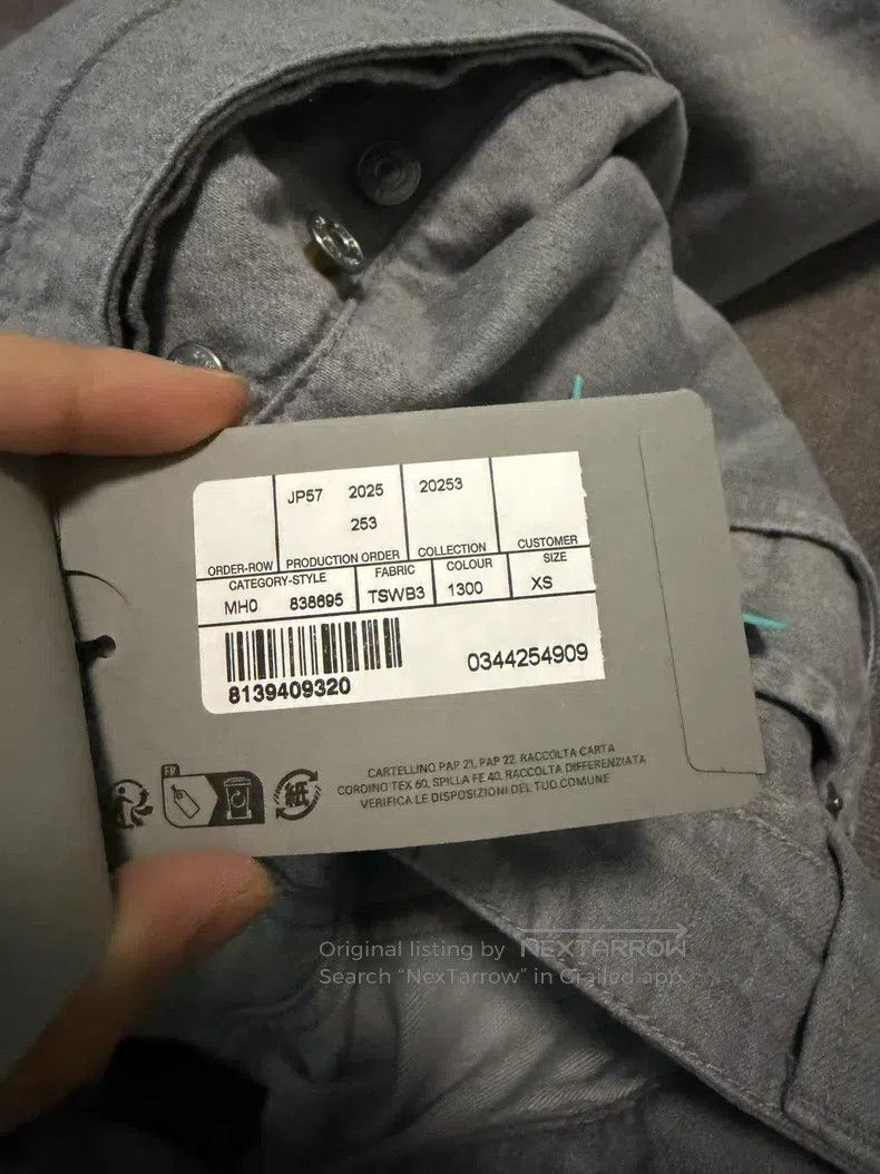 Balenciaga Balenciaga size XS Grey Loops Denim Sport Pants Size US 27 - 5 Thumbnail