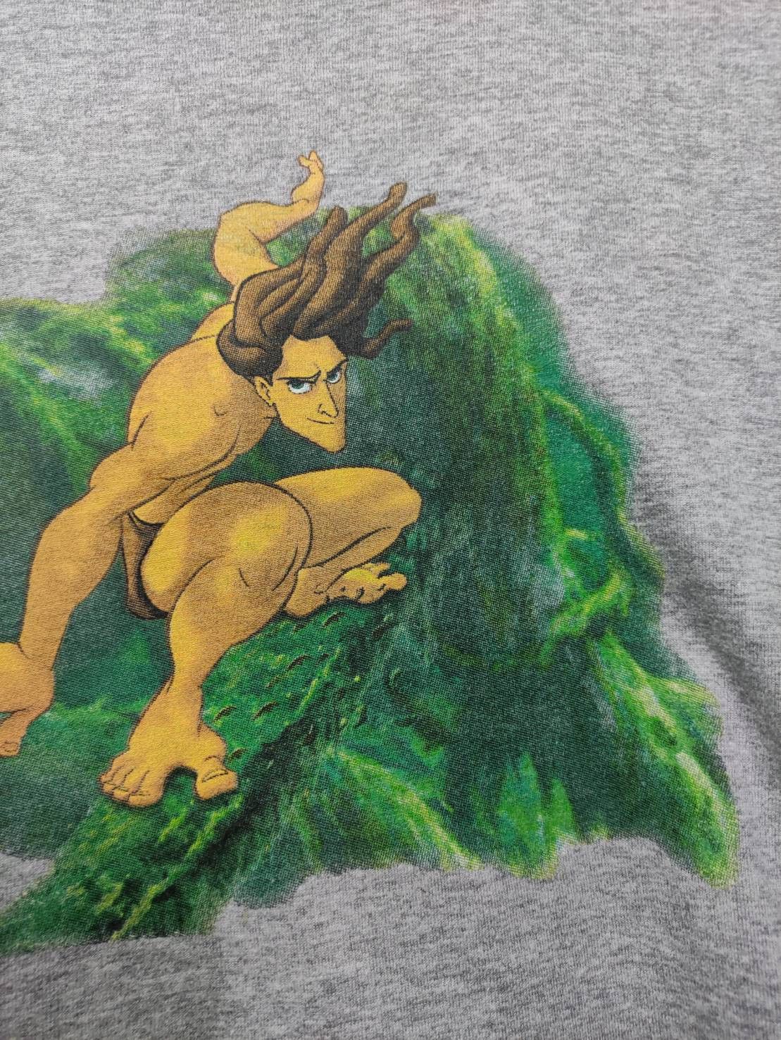 Disney Vtg 90's Disney " Tarzan " Movie Promo T-Shirt Size US L / EU 52-54 / 3 - 4 Thumbnail