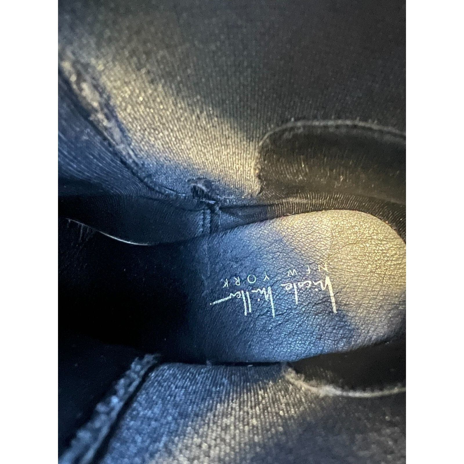 Nicole Miller NICOLE MILLER New York Women's Size US 8 / EU 38.5 Shiny Bla Size US 8 / IT 38 - 6 Thumbnail