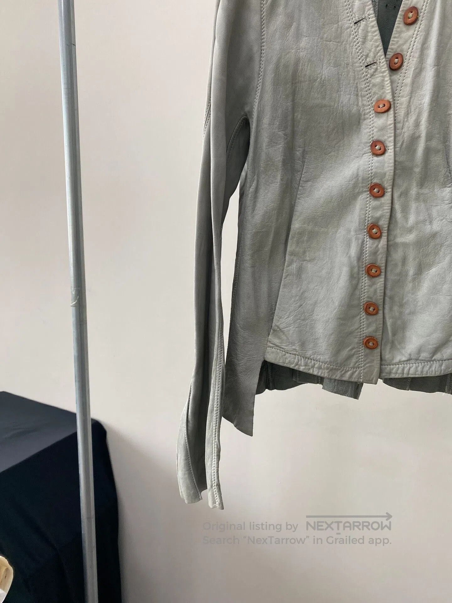 Isaac Sellam Experience Isaac Sellam French Leather Jacket. Size S / US 4 / IT 40 - 2 Thumbnail
