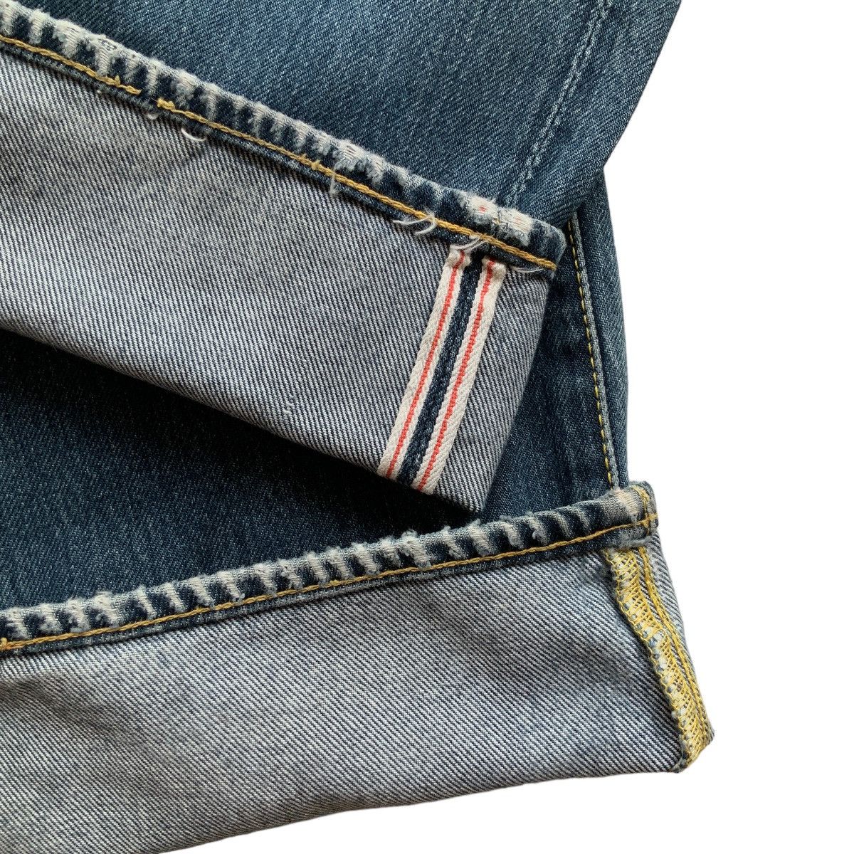 Evisu × Japanese Brand EVISU DOWLUCK EMBROIDERED SELVEDGE JEANS Size US 26 / EU 42 - 19 Thumbnail