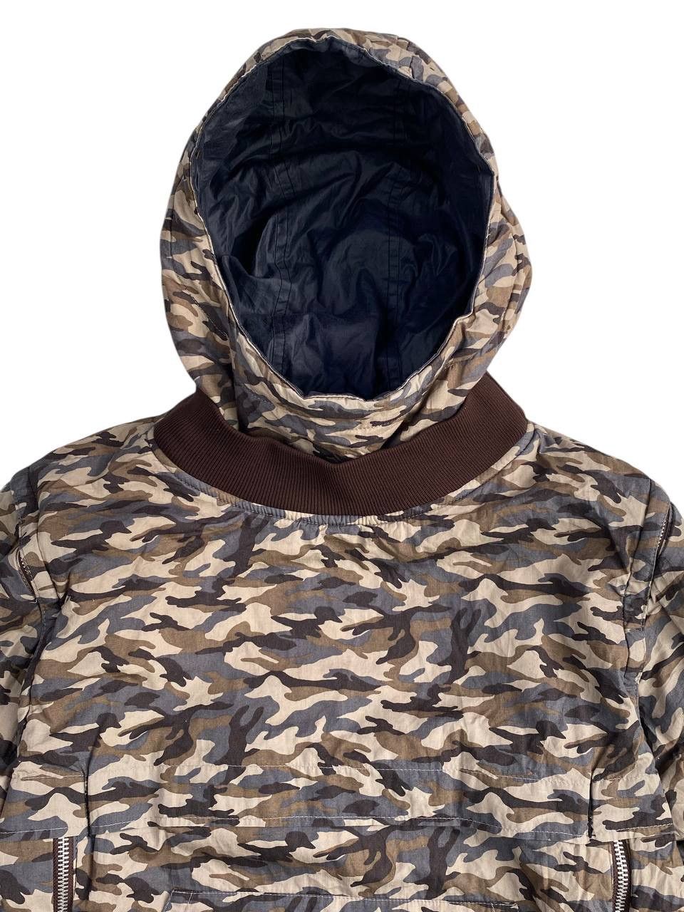 Japanese Brand Hiromichi Nakano Camo Detachable Sleeve Jacket Japan Size US L / EU 52-54 / 3 - 3 Thumbnail