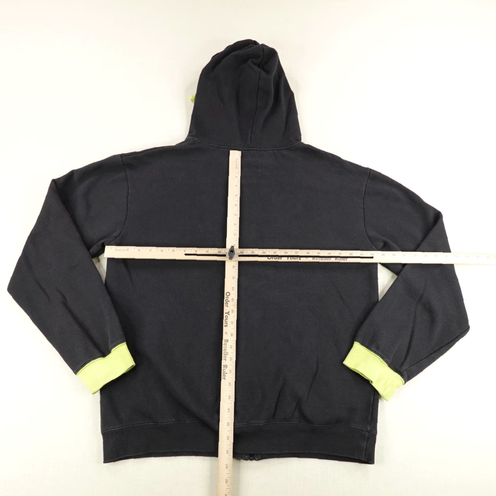 Vintage VINTAGE Ride Snowboards Hoodie Mens XL Black Sweatshirt Jacket Snowboarding Full Zip Up Size US XL / EU 56 / 4 - 6 Thumbnail