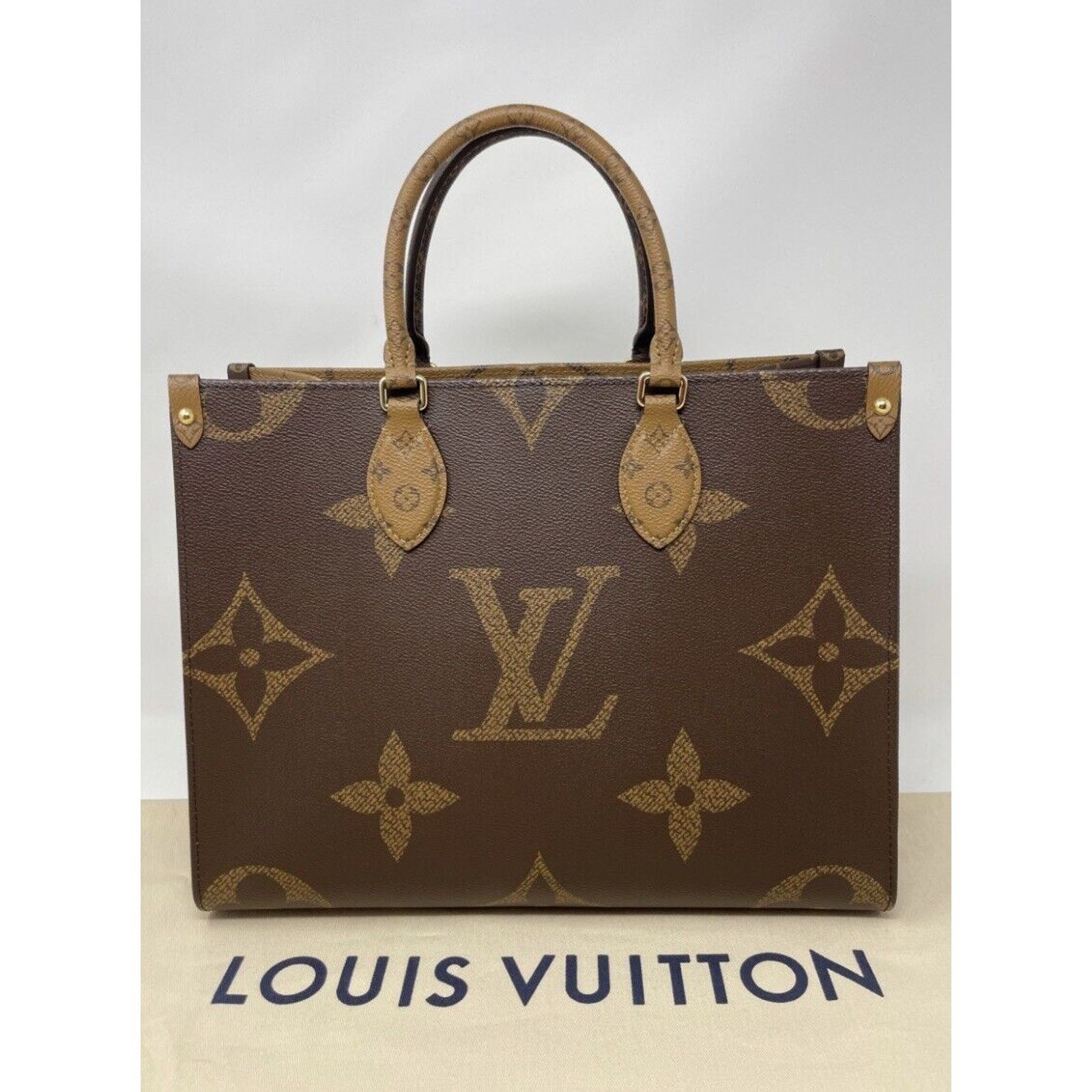 Louis Vuitton Louis Vuitton ONTHEGO MM Monogram Reverse Bag Size ONE SIZE - 5 Thumbnail