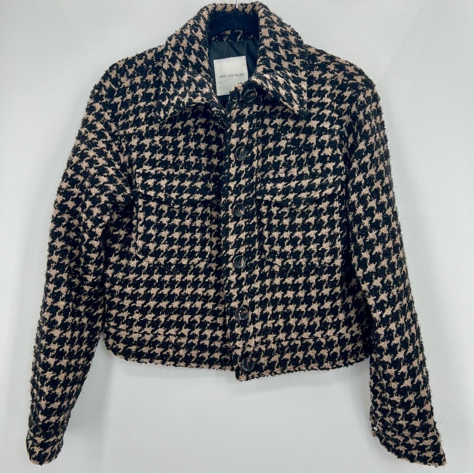 Anthropologie Anthropologie Avec Les Filles Cropped Bomber Lea Jacket S Size S / US 4 / IT 40 - 8 Thumbnail