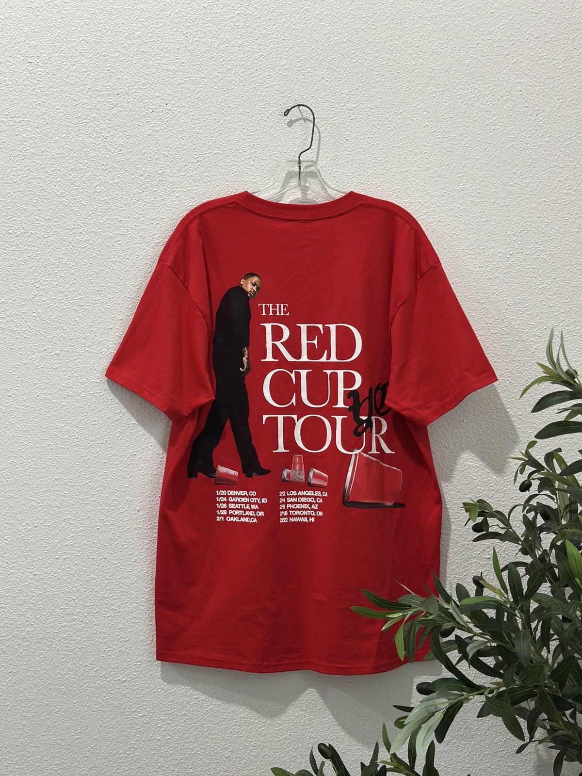 4HUNNID 4 Hunnid YG The Red Cup Tour 2023 Promo Tshirt Size Large Size US L / EU 52-54 / 3 - 1 Thumbnail