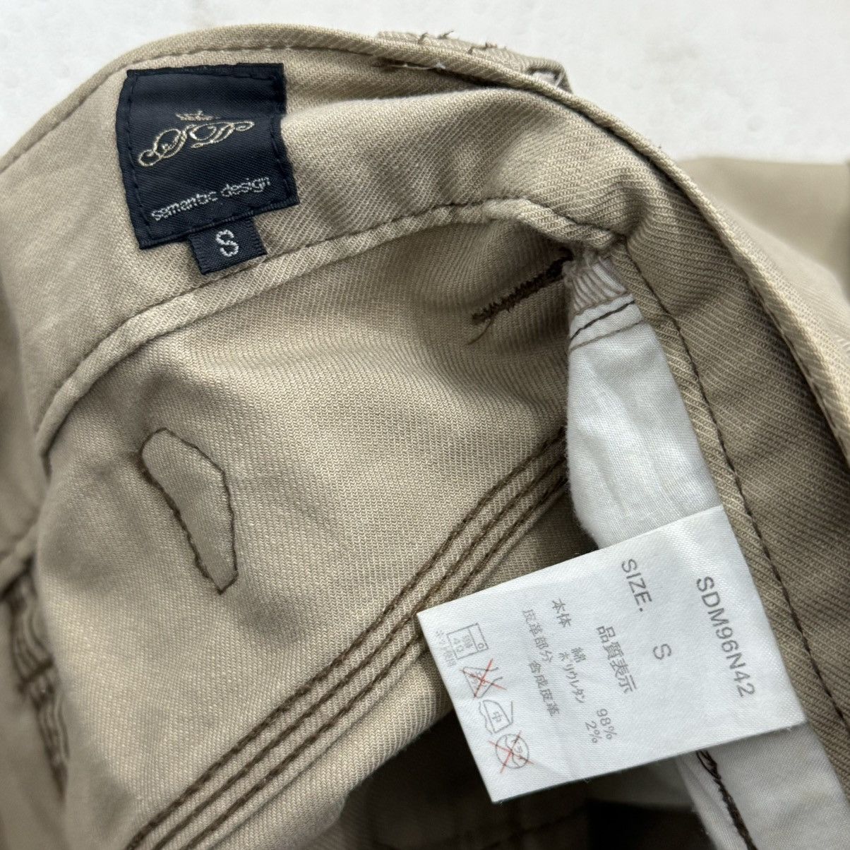 semanticdesign Semantic Design Ethnic Motive Pocket Japanese Streetwear Size US 29 - 17 Thumbnail