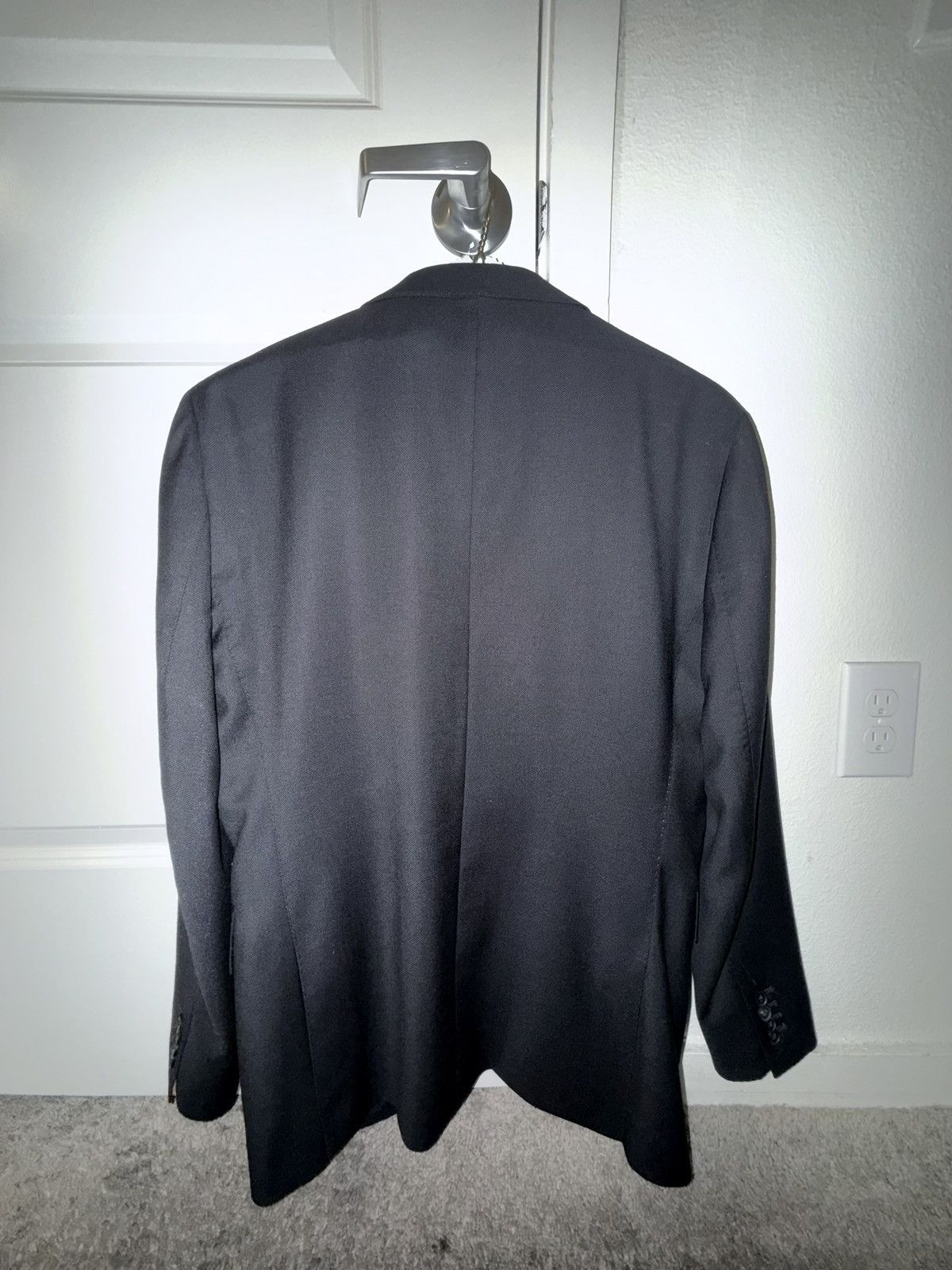 Express Marlane Super 100’s Wool Suit Size 38R - 2 Thumbnail