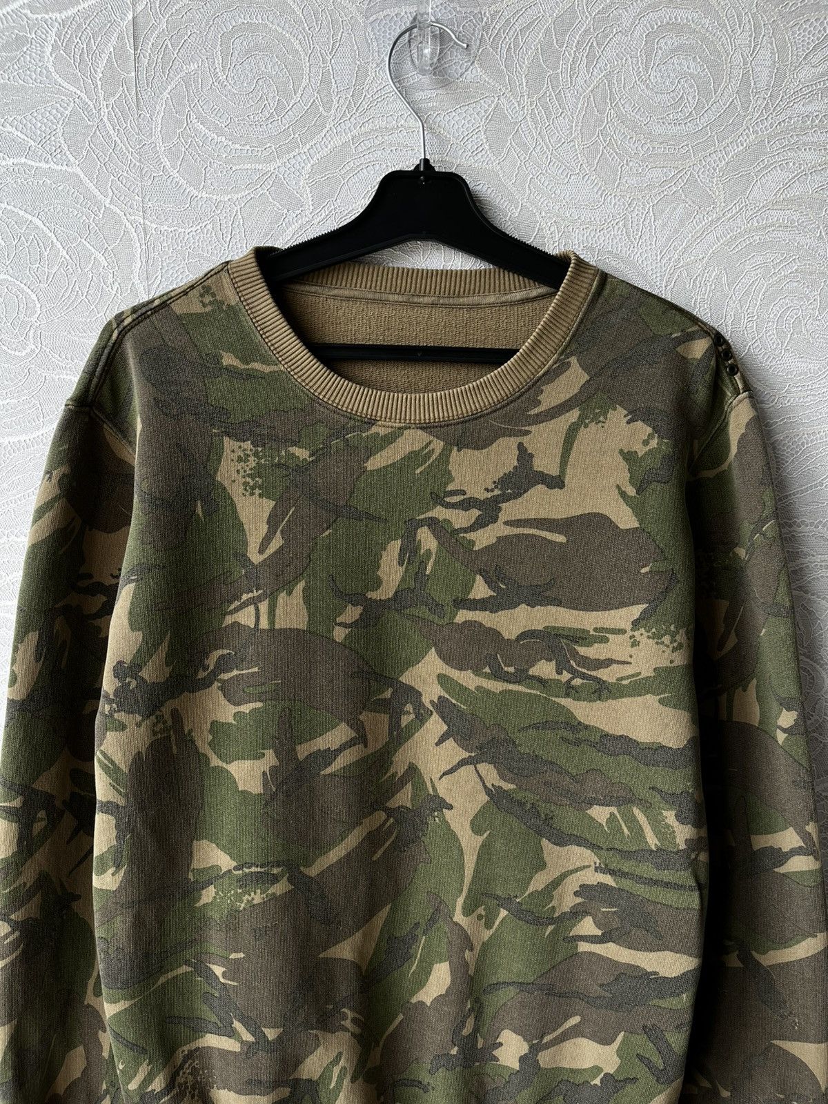 Japanese Brand × Maharishi × Vintage Vintage Maharishi Forest Camo Sweatshirt Crewneck Men’s S Size US S / EU 44-46 / 1 - 2 Thumbnail