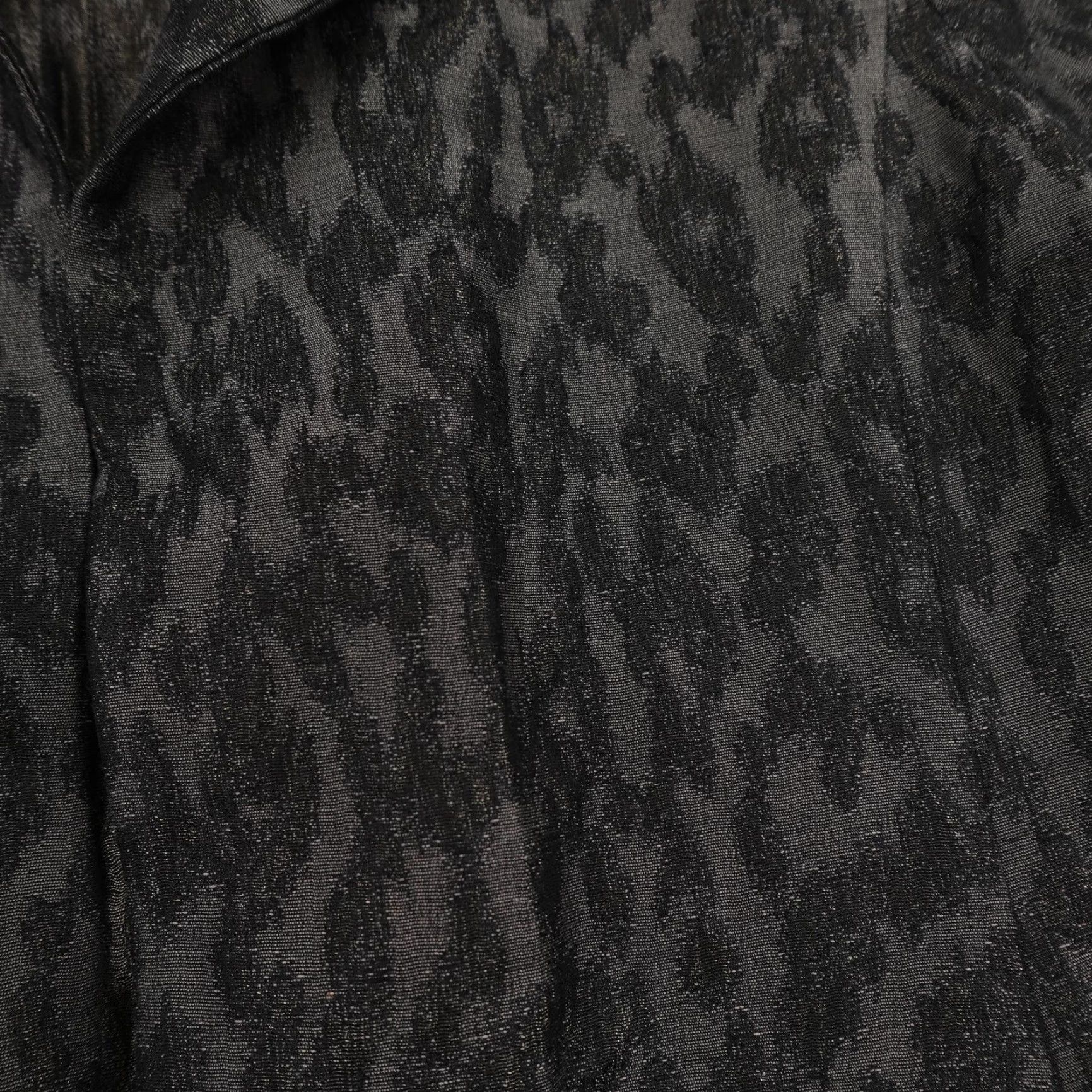 Eileen Fisher VINTAGE Eileen Fisher Jacket Womens One Size Gray Animal Print Open Front Long Coat Size L / US 10 / IT 46 - 3 Thumbnail