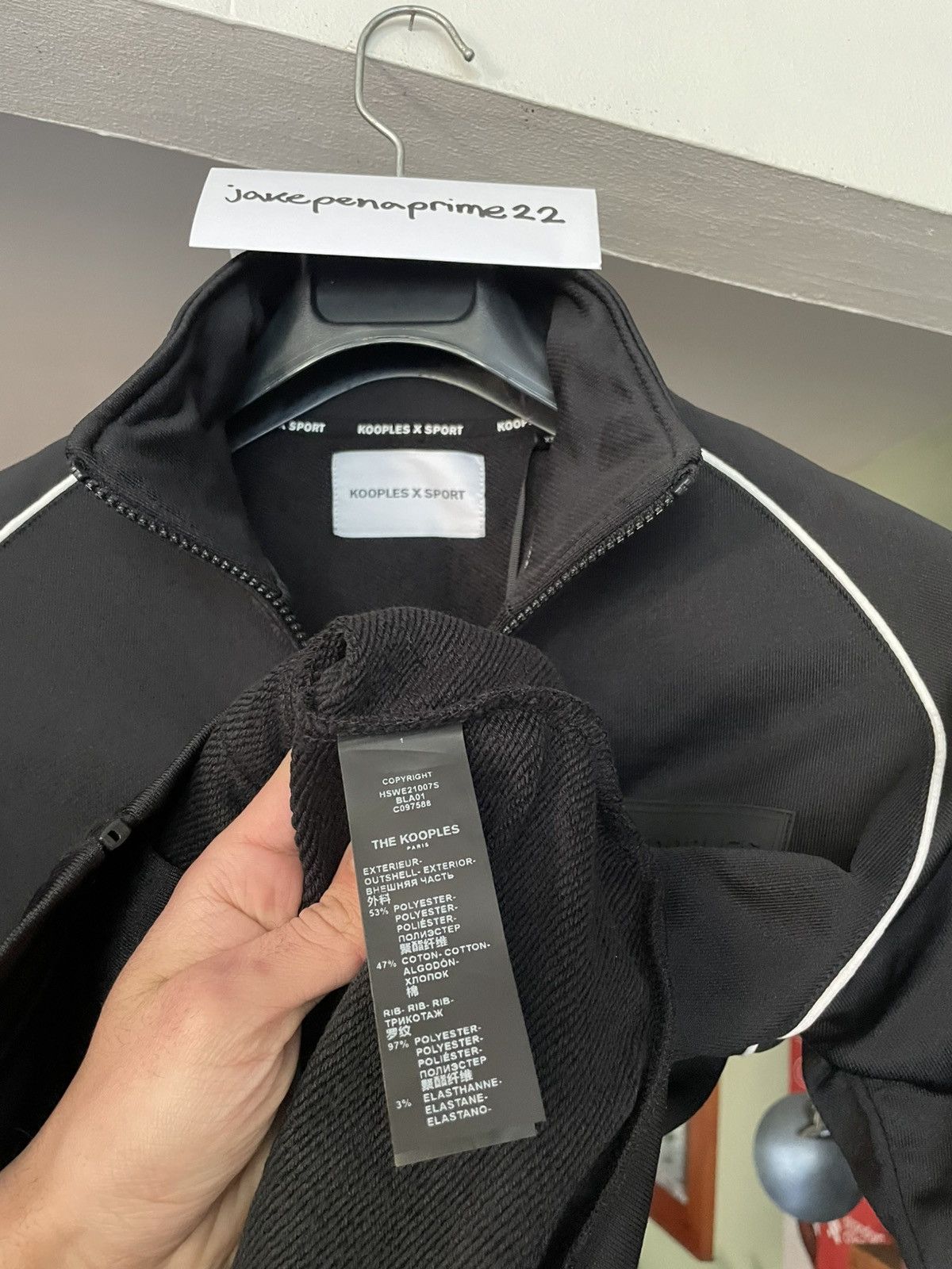The Kooples The Kooples x Sport Tracksuit Top Black Size US XS / EU 42 / 0 - 6 Thumbnail