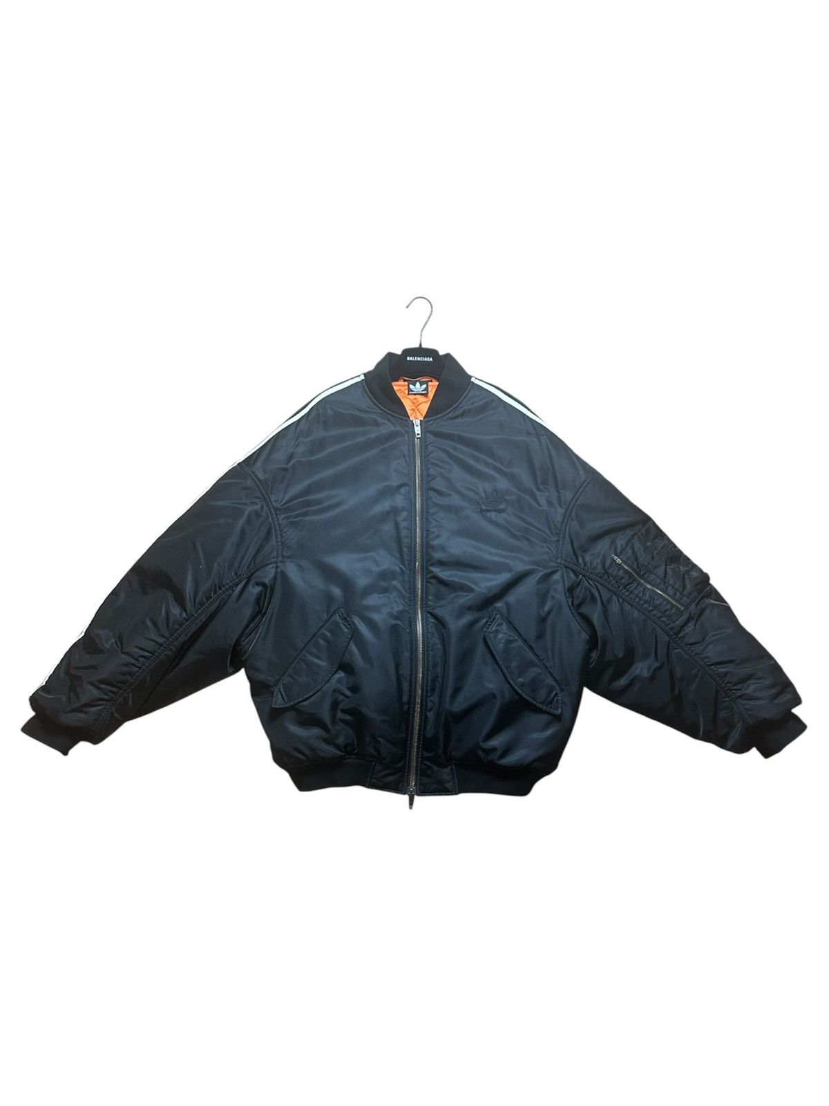 balenciaga adidas ジャケット 48 BALENCIAGA ×adidas 23SS ボンバージャケット48 - メルカリ