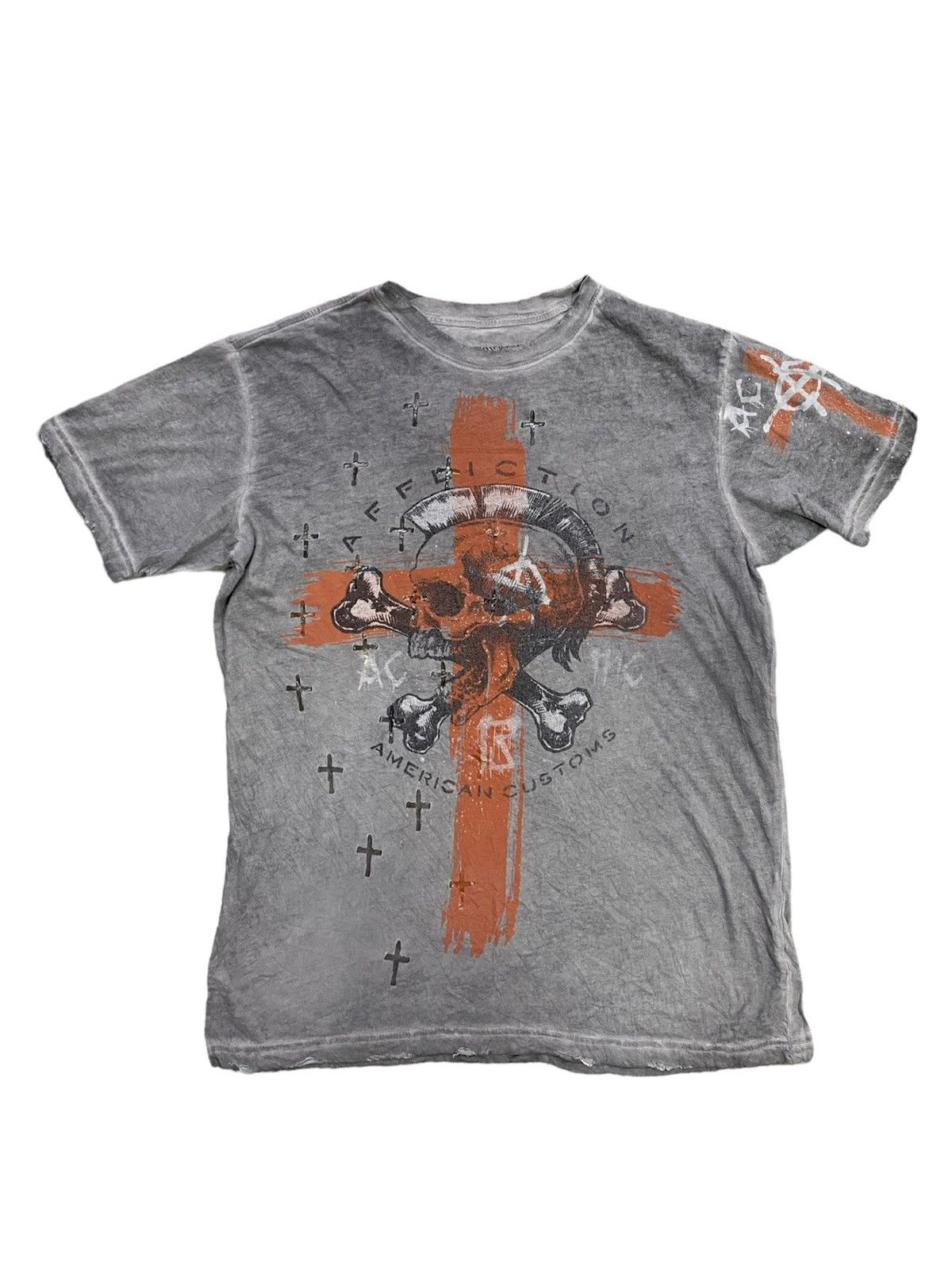 Affliction Affliction Anarchy Logo American Custom Made In Usa Size US M / EU 48-50 / 2 - 1 Thumbnail