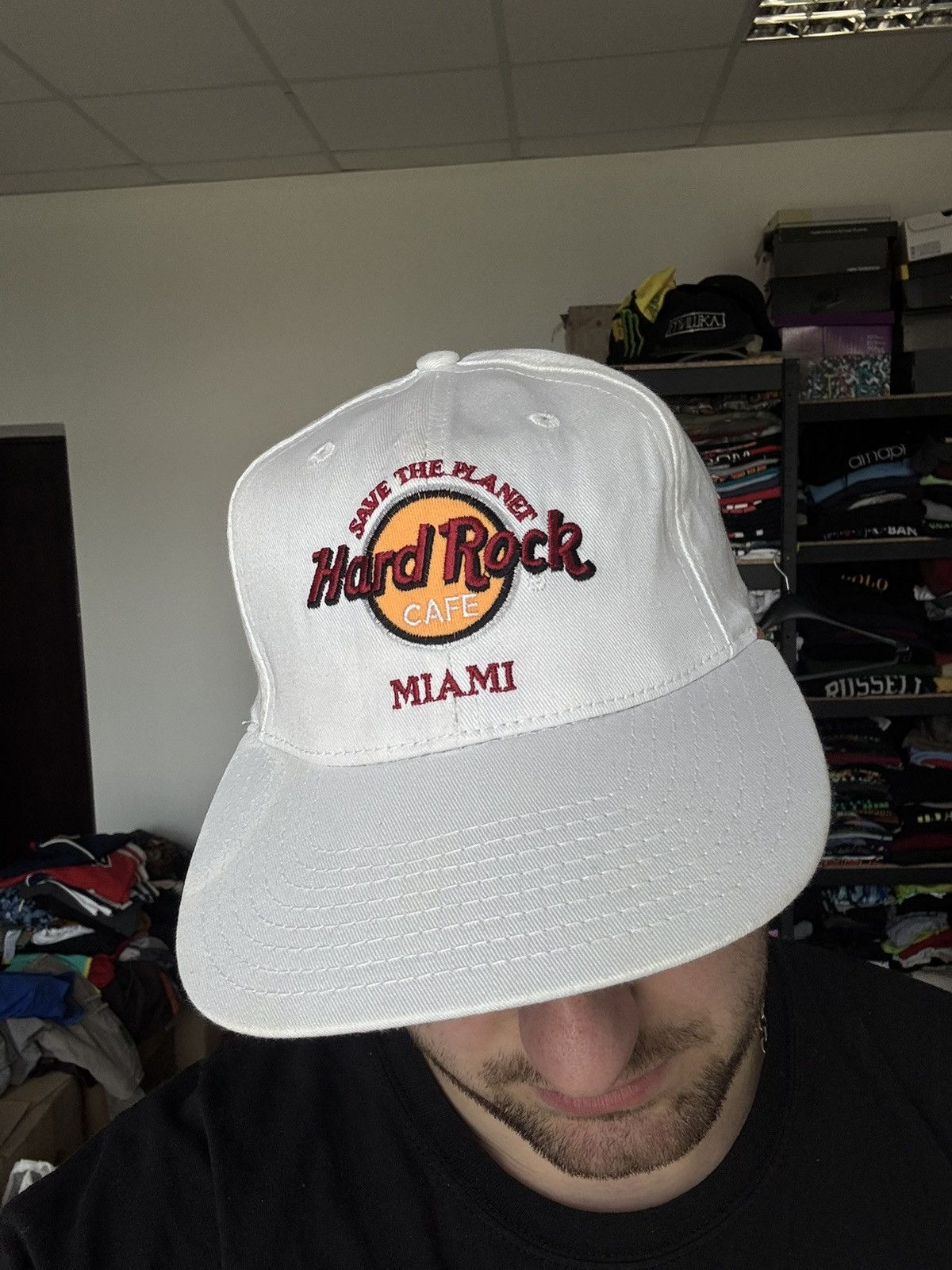 Hard Rock Cafe × Vintage Hard rock vintage cap Miami city 90s Size ONE SIZE - 3 Thumbnail