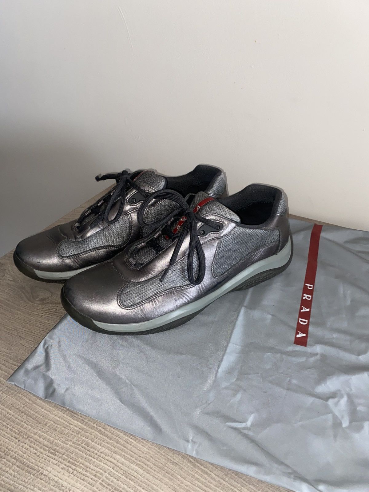 Prada Prada America‘s Cup silver Size US 9 / EU 42 - 2 Thumbnail