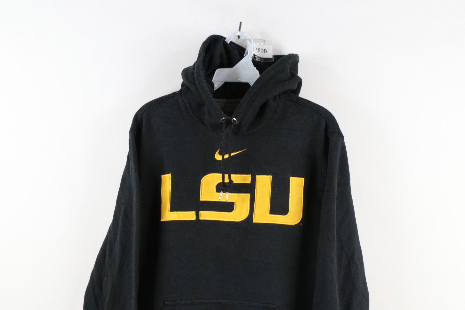 Vintage Vintage Nike Swoosh LSU Louisiana State University Hoodie Size US M / EU 48-50 / 2 - 2 Thumbnail
