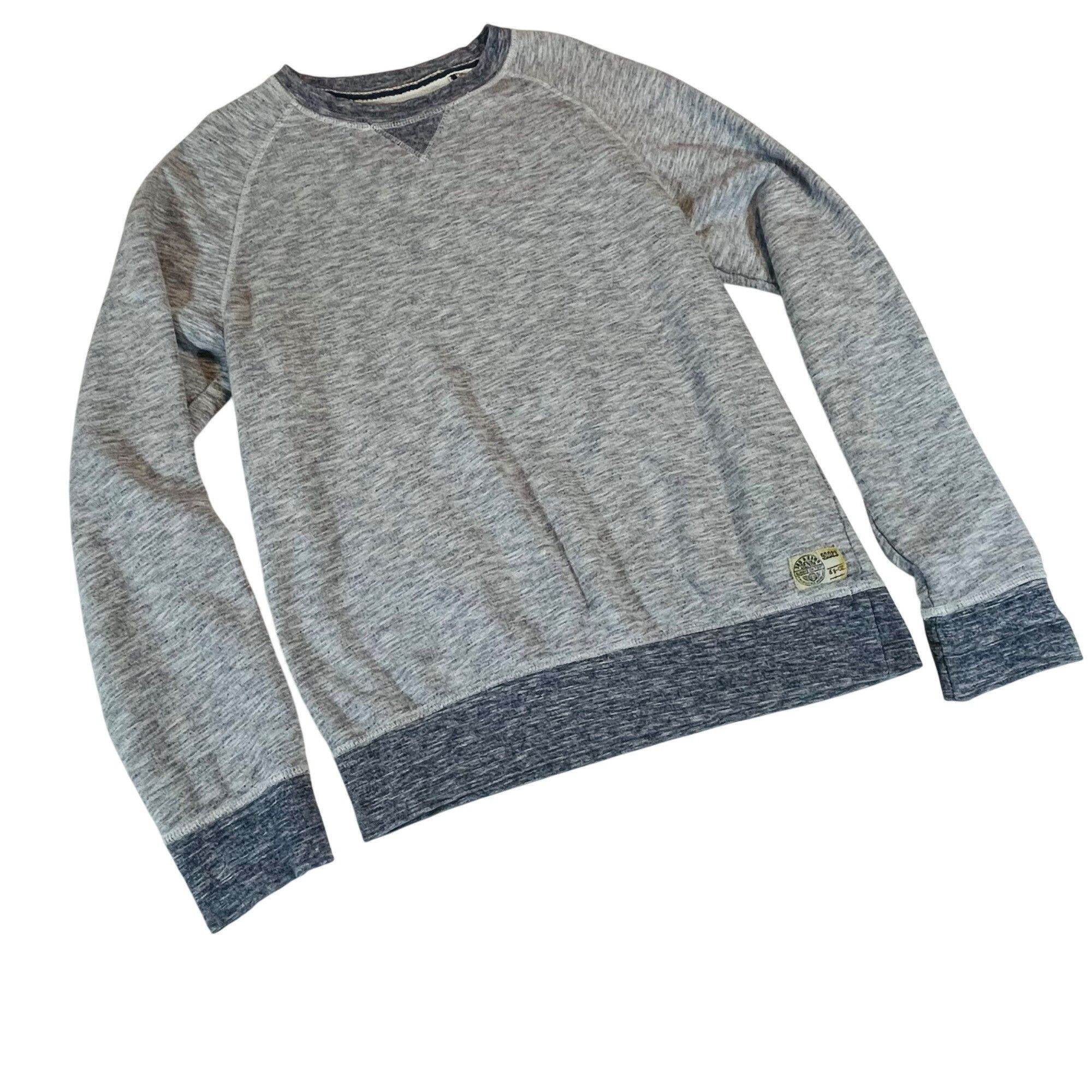 Other Third & Army Gray Heathered Crewneck Sweater Men's M Cotton Size US M / EU 48-50 / 2 - 1 Thumbnail
