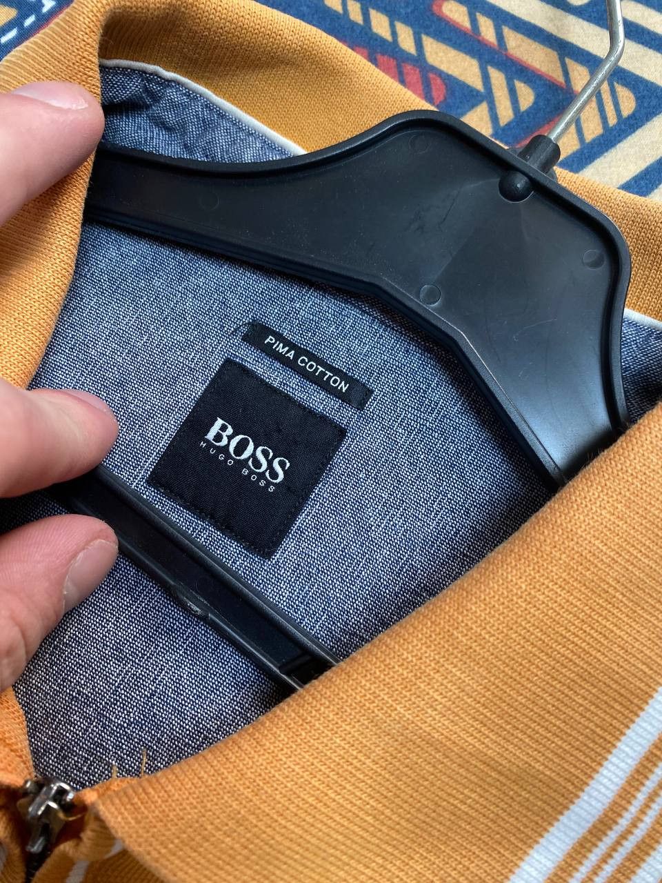 Hugo Boss polos Streetwear T-Shirt Hugo Boss logo Y2K Vintage Size US XXL / EU 58 / 5 - 2 Thumbnail