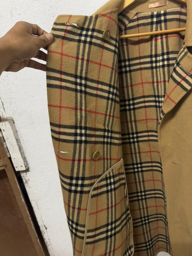 Burberry Vintage burberry wool coat Size US L / EU 52-54 / 3 - 12 Thumbnail