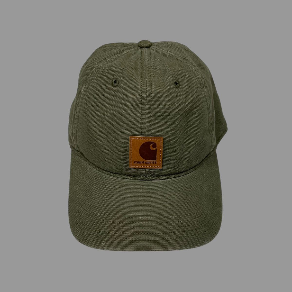 Carhartt × Vintage Vintage 90s Carhartt canvas hat Size ONE SIZE - 2 Thumbnail