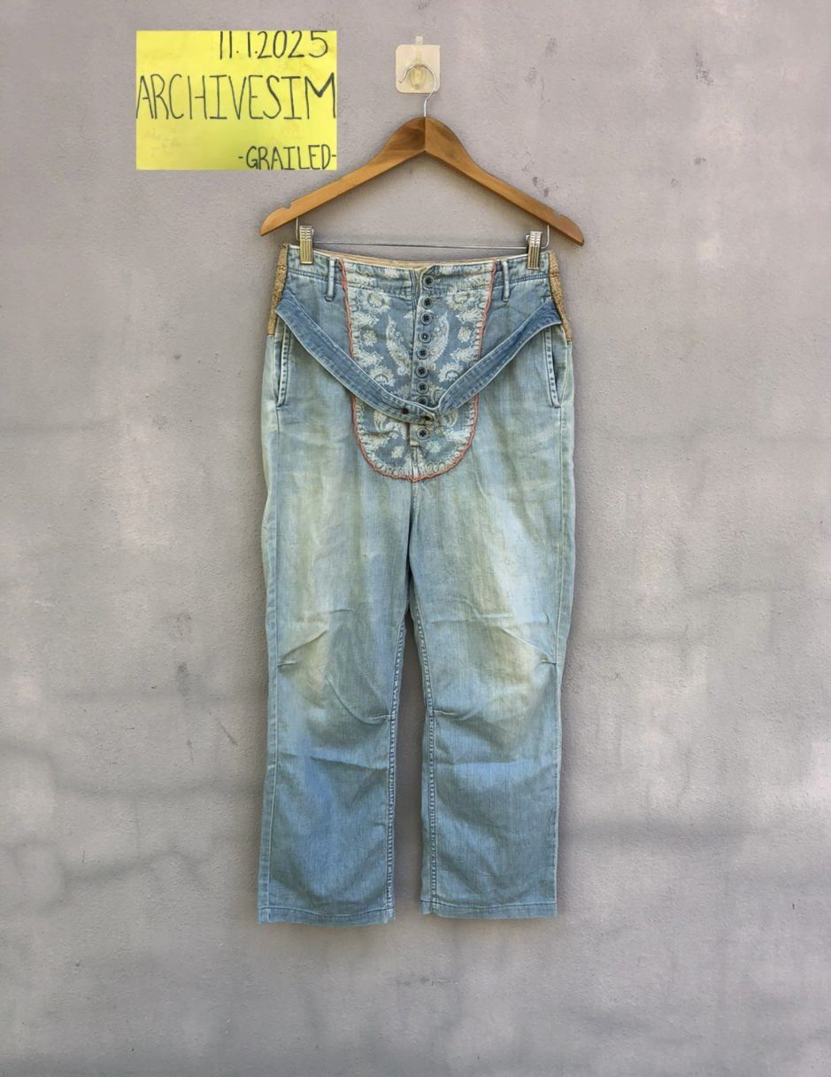 Kapital Kapital Reconstructed Denim Size US 27 - 2 Thumbnail