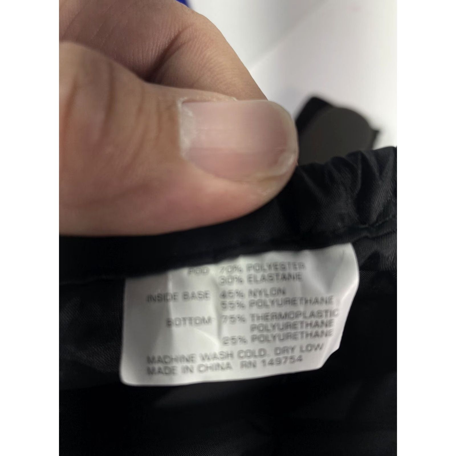 Yeezy Yeezy Pods Socks Black Men 11-13 Socks Casual Slip On Polyester With Storage Bag New Ships out Next Day Size ONE SIZE - 5 Thumbnail