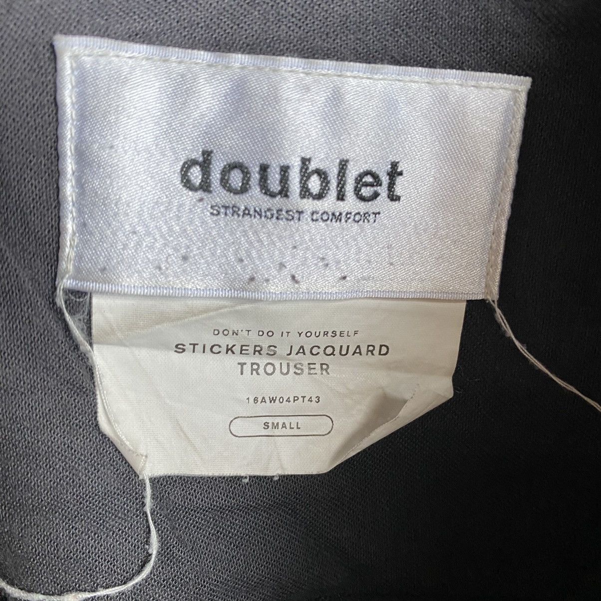 Doublet Doublet SS16 Jacquard Woven Sticker Pant Size US 30 / EU 46 - 8 Thumbnail