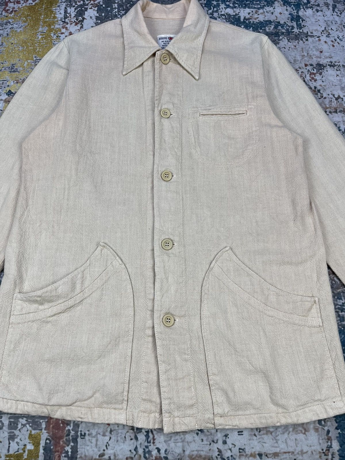 PERSON'S Vintage Person’s Woven Lightweight Chore Jackets Size US M / EU 48-50 / 2 - 3 Thumbnail
