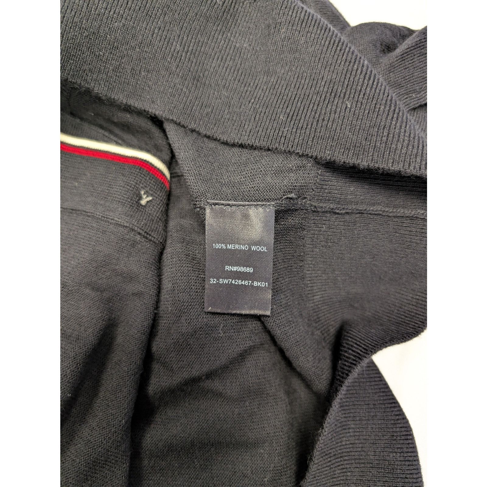 Todd Snyder o1rshd1 CC20 Long Sleeve Full Placket Tipped Polo Sweater Size US M / EU 48-50 / 2 - 18 Thumbnail