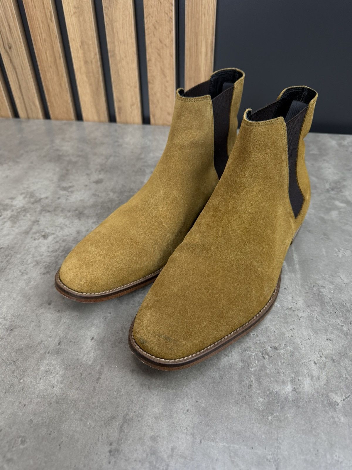 Sandro Sandro Paris Suede Chelsea Boots Size 44 Size US 11 / EU 44 - 4 Thumbnail