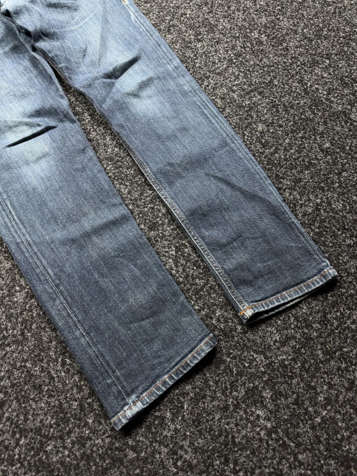 Diesel 00s Diesel Tepphar Slim Tapered Carrot Distressed Jeans W34 Size US 34 / EU 50 - 4 Thumbnail