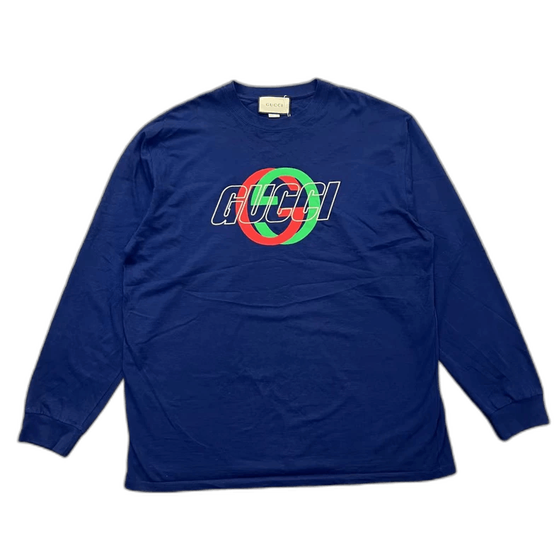 GUCCI Long Sleeve Logo Shirt 3XL-2506