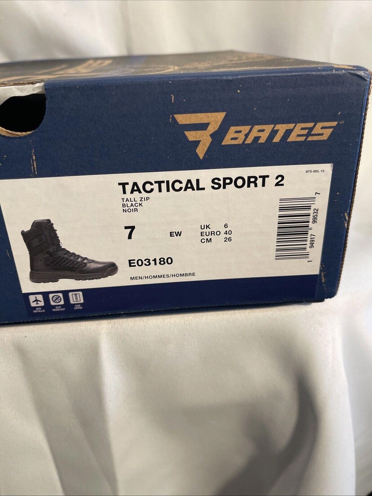 Bates Hats Bates Men's DuraShocks Side-Zip Tactical Boot E03180 Size US 7 / EU 40 - 2 Thumbnail