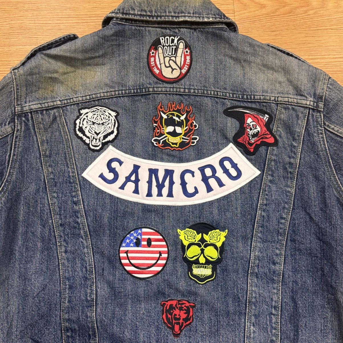 Lee Lee Utility Rider Customs Patches Riding Motorcycle Jacket Size US M / EU 48-50 / 2 - 6 Thumbnail
