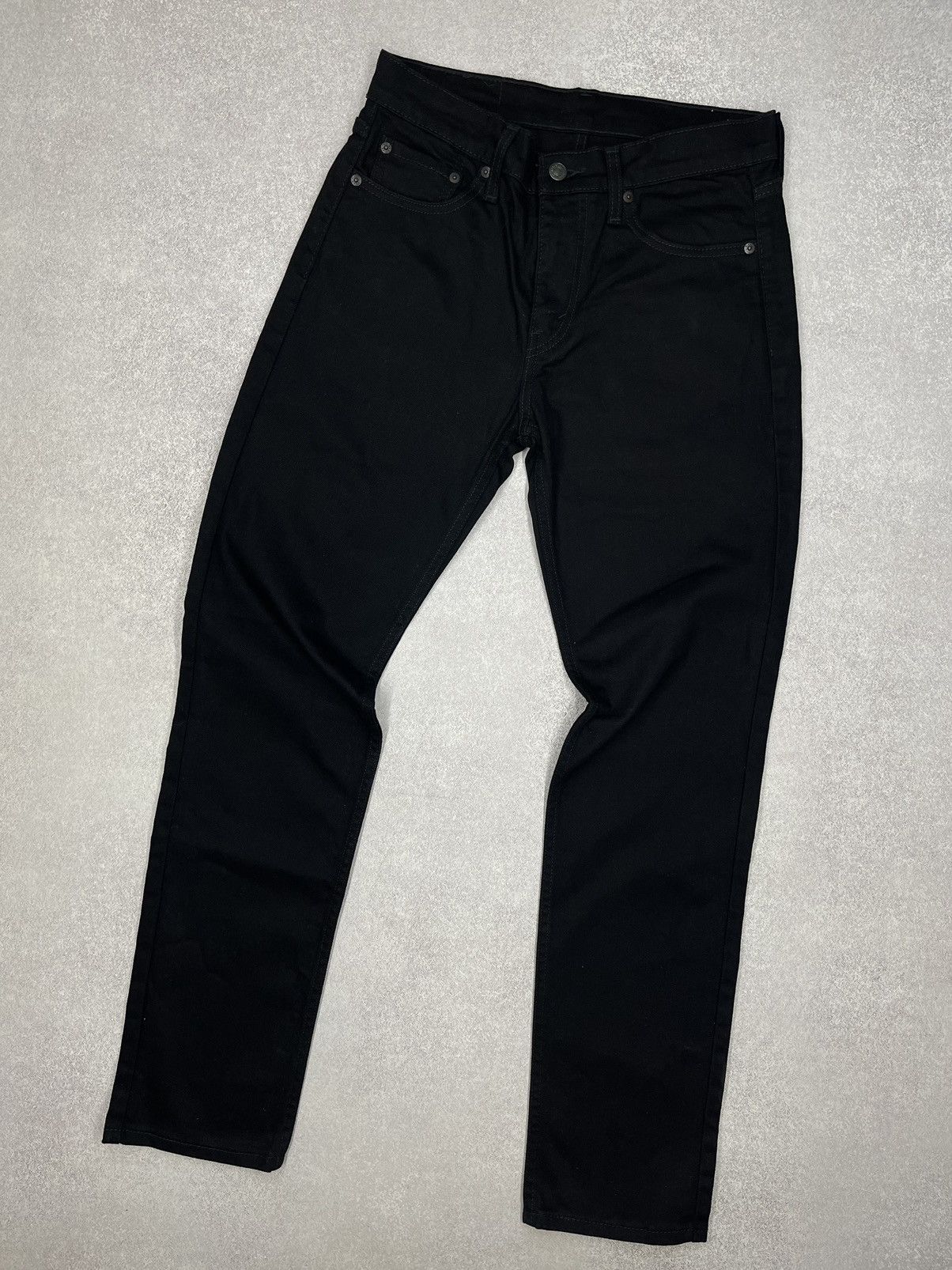 Levi's × Levi's Vintage Clothing Mens Levis 511 Strauss Denim Jeans Black Y2K Size US 30 / EU 46 - 5 Thumbnail
