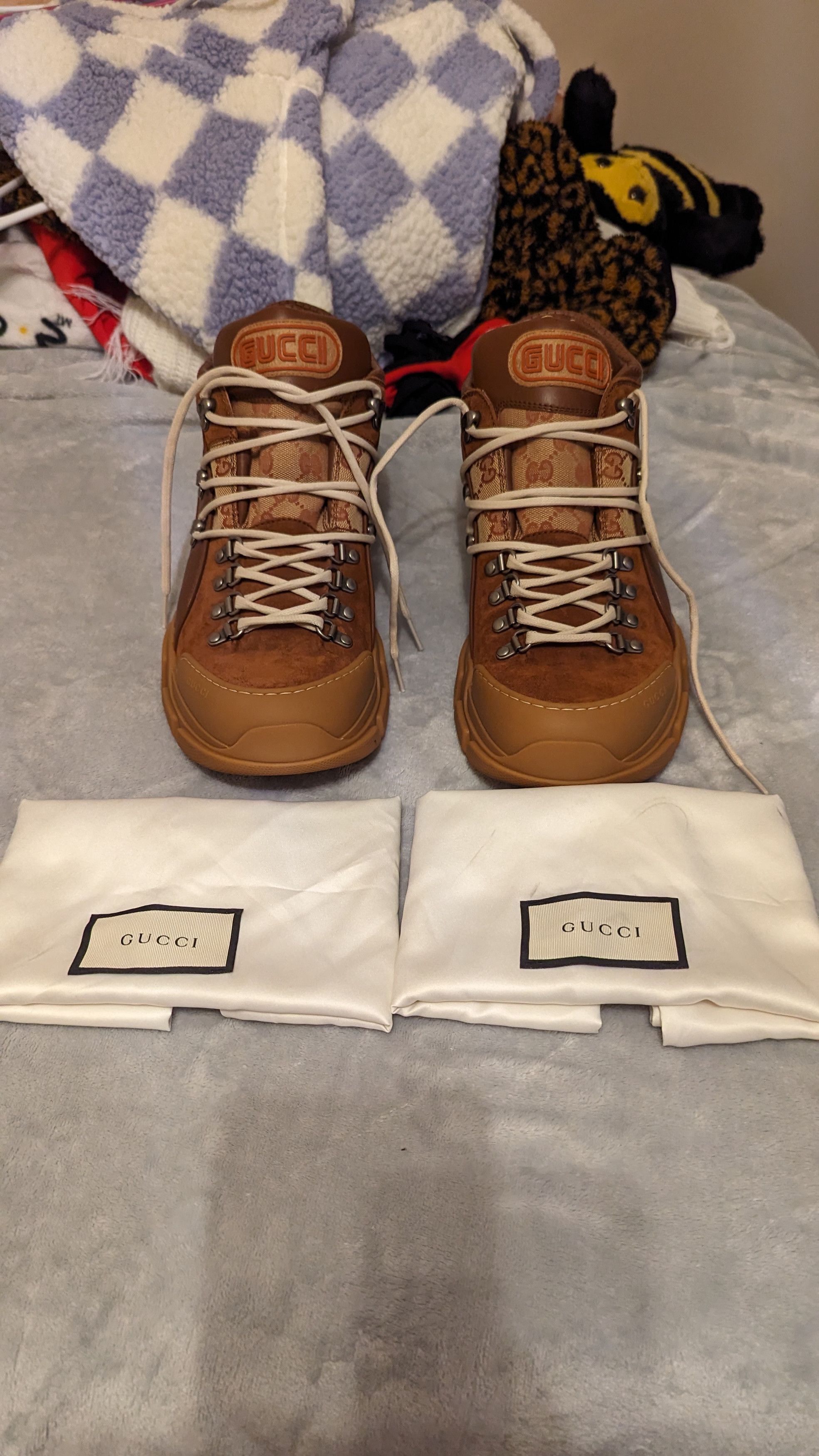 Gucci Gucci flashtrek boots Grailed