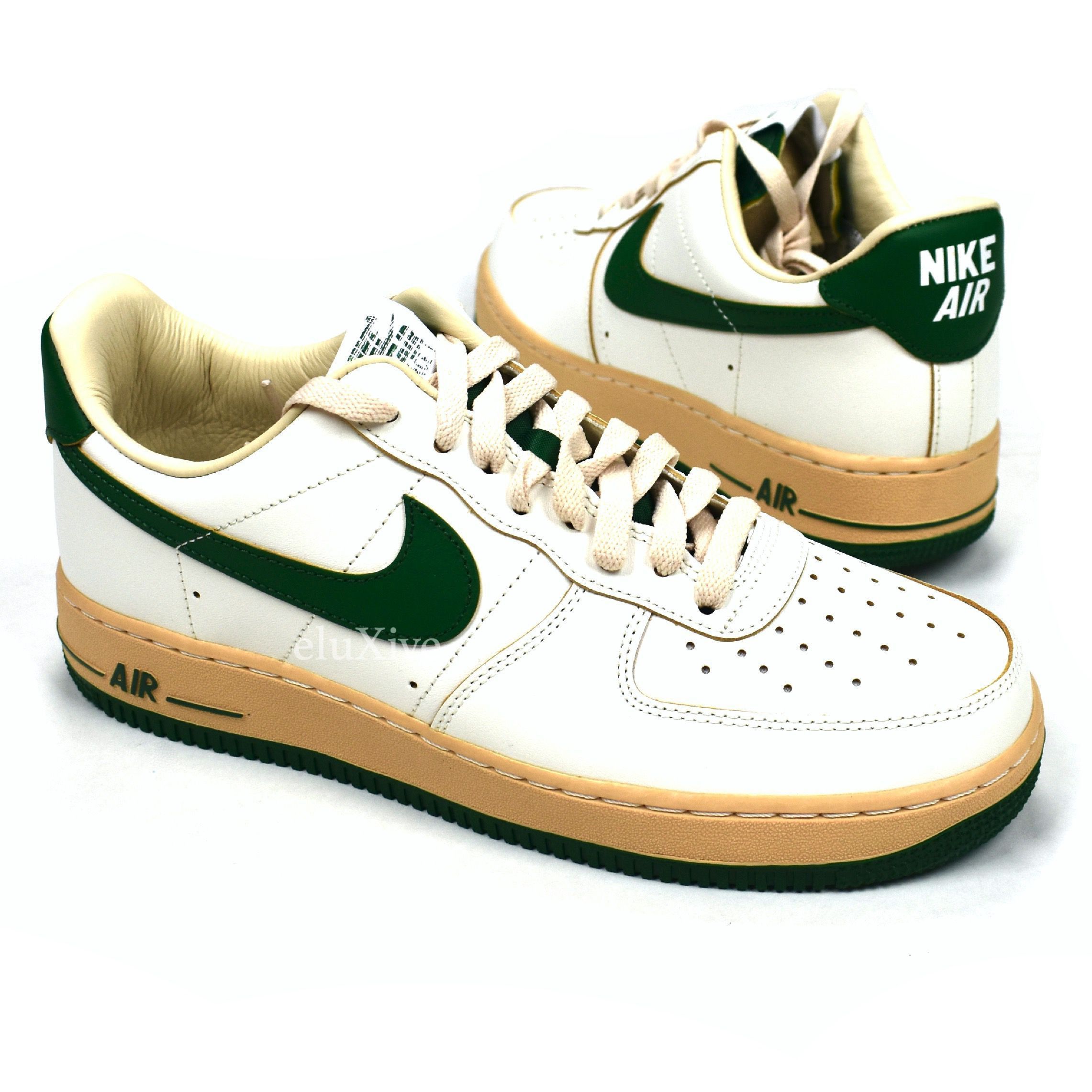 Nike Nike Air Force 1 White Gorge Green Vintage 82 Stitch DS Size US 8.5 / EU 41-42 - 1 Preview