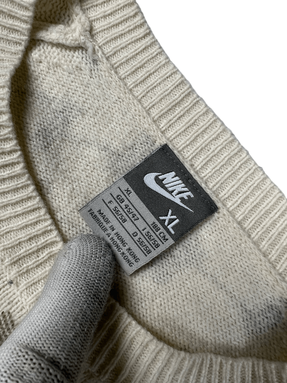 Nike × Vintage Vintage Nike Sweater XL Size US XL / EU 56 / 4 - 4 Thumbnail